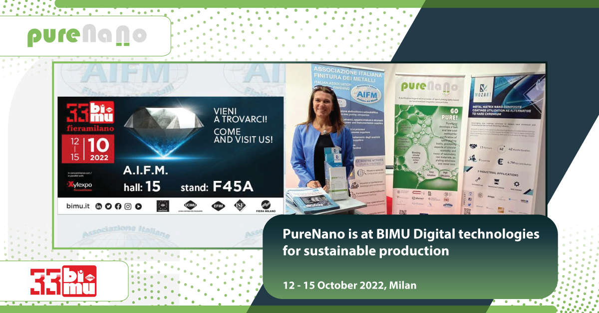 PureNano at 33.BI-MU Digital Technologies for sustainable production